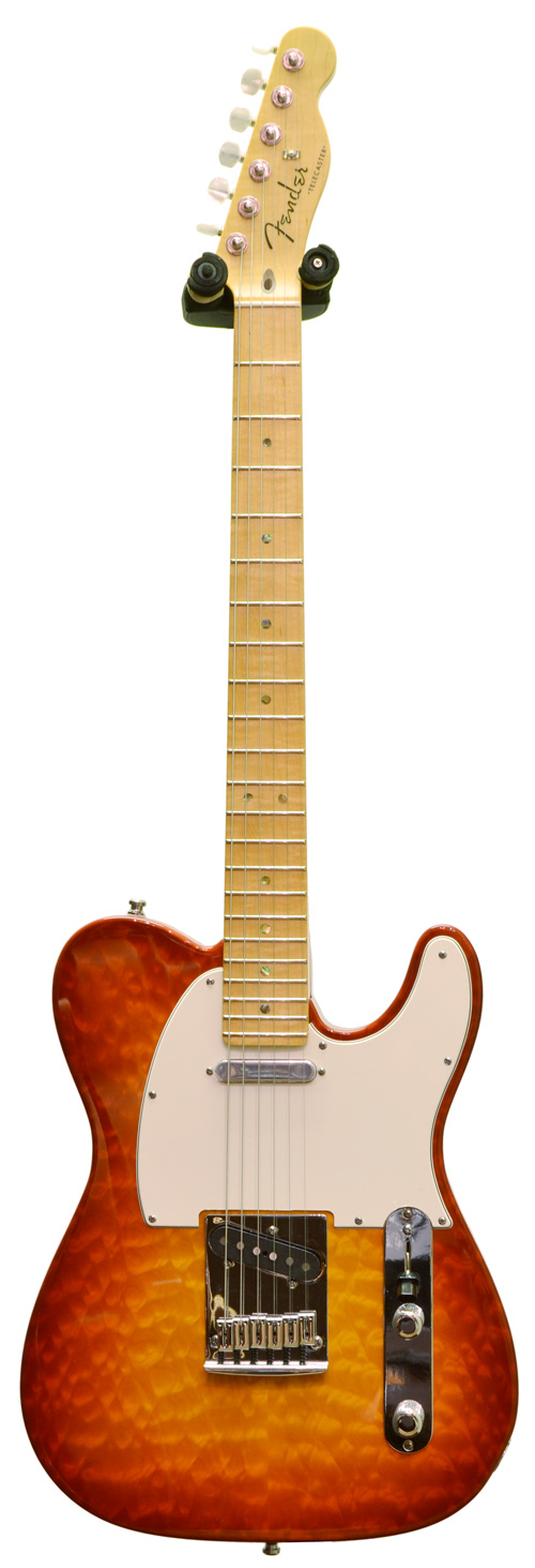 Fender Custom Shop Custom Deluxe Tele MN Faded Cherry Burst (2012) #7766