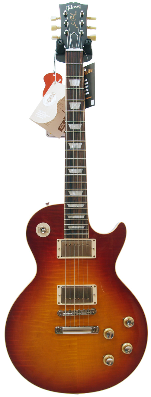 Gibson Custom Shop HB474C LPR0 EX DEMO Les Paul 1960 Reissue VOS HB475C Page 140 'Beauty of the Burst' #02485