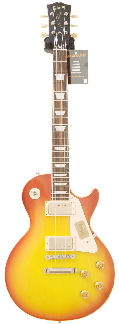 Gibson Custom Shop LPR8PVOWCNH1 Les Paul 1958 Plaintop VOS Washed Cherry #821042