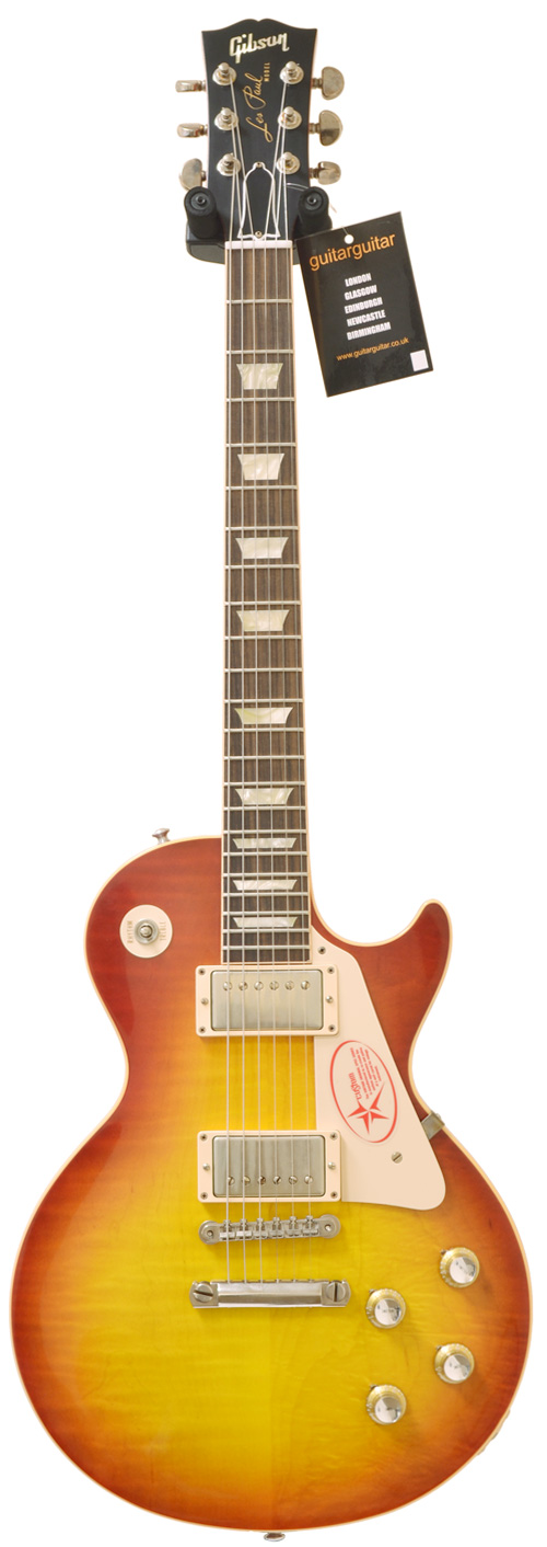 Gibson Custom Shop 1960 Les Paul Standard Flametop Reissue V.O.S Washed Cherry #01659