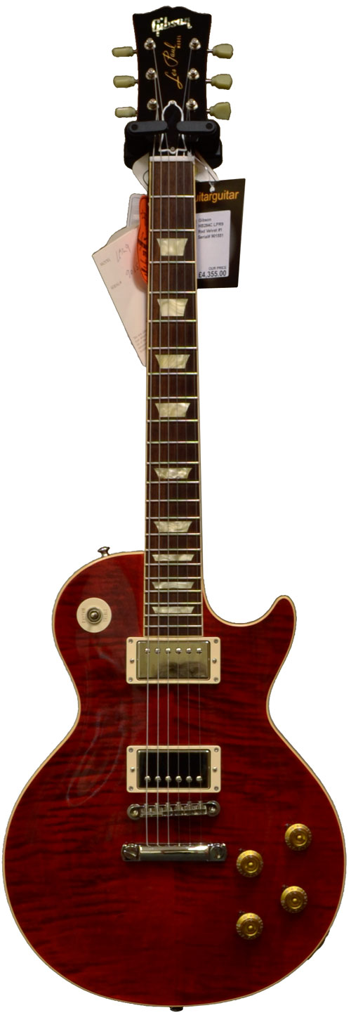 Gibson Custom Shop LPR9 1959 Les Paul Red Velvet  # 901551