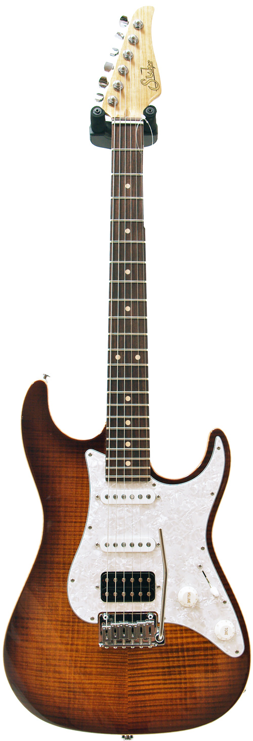 Suhr Limited Edition Korina Flame Bengal Burst #19530