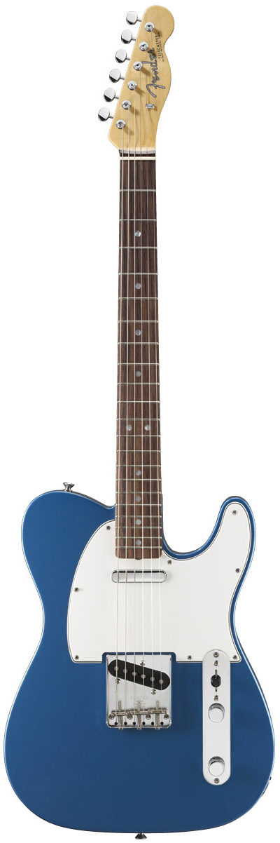 Fender 2012 American Vintage 64 Telecaster RW Lake Placid Blue (Discontinued Model)