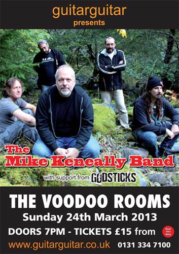 Tickets The Mike Keneally Band, Voodoo Rooms 24th March 2013