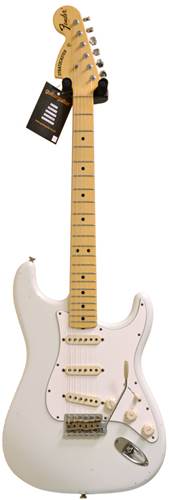 Fender Custom Shop Limited 1969 Relic Stratocaster Reverse Headstock Olympic White (2012) #CZ521035