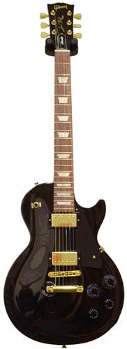 Gibson Les Paul Studio Ebony Gold Hardware with Coil Tap (2012)
