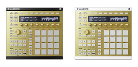Native Instruments Maschine MK II Custom Kit Solid Gold