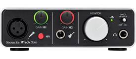 Focusrite iTrack Solo iOS Audio Interface