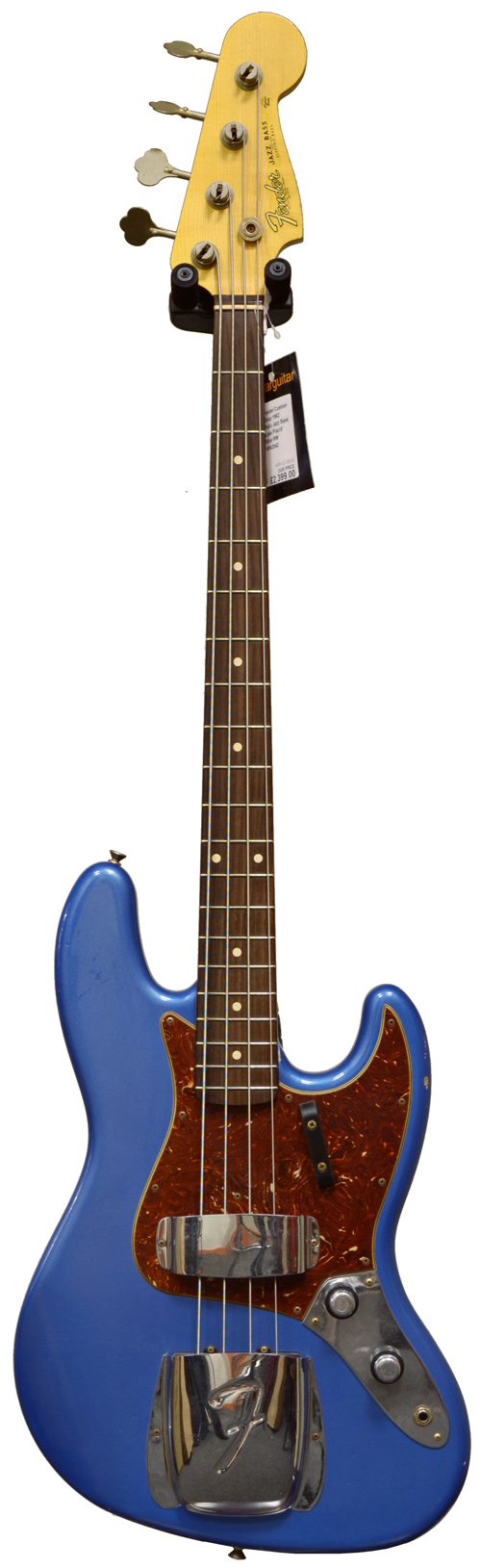 Fender Custom Shop 1962 Relic Jazz Bass Lake Placid Blue RW #R62042