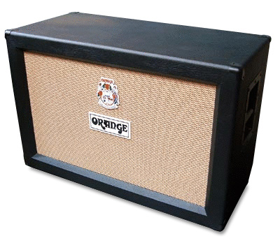 Orange PPC212OB Open Back Speaker Cabinet Black