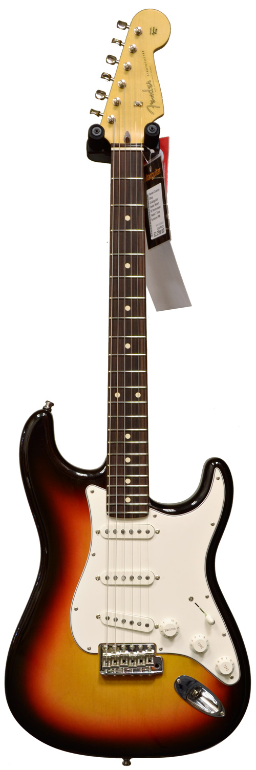 Fender Custom Shop Guitarguitar Dealer Select 59 Stratocaster Faded 3 Tone Sunburst RW (2012) #R63497