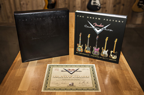 Fender The Dream Factory Book: Signed Copy, Limited Run of 1200