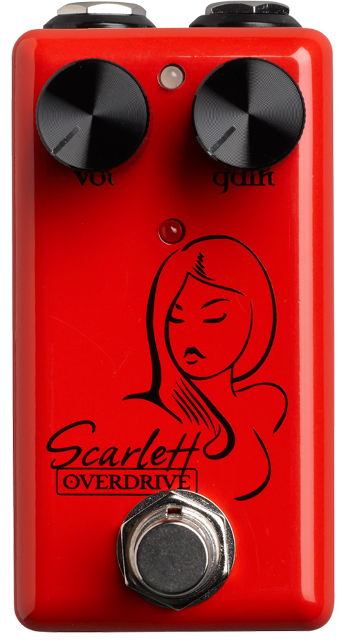 Red Witch Seven Sisters Scarlett Overdrive | guitarguitar