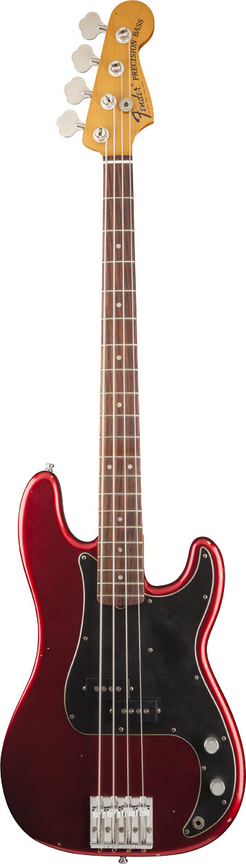 Fender Nate Mendel Precision Bass Candy Apple Red Rosewood Fingerboard