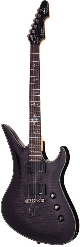 Schecter Damien Elite Avenger See Thru Black