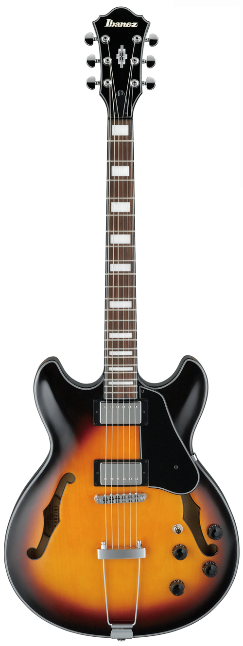 Ibanez ASF80-TFB Tri-Fade Burst