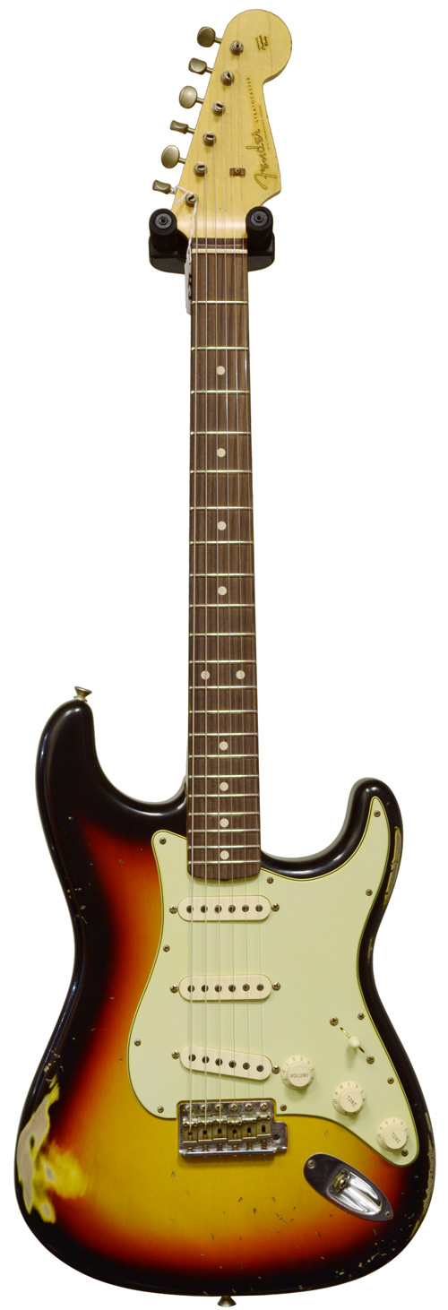 Fender Custom Shop 1960 Stratocaster Relic 3 Tone Sunburst Masterbuilt by Gregg Fessler #R64228