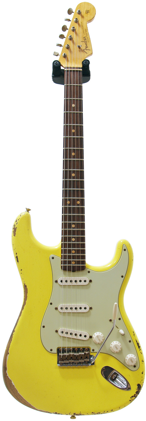 Fender Custom Shop 1960 Stratocaster Heavy Relic Graffiti Yellow #R67813
