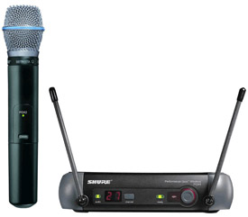 Shure PGX24/Beta 87 Wireless Microphone System