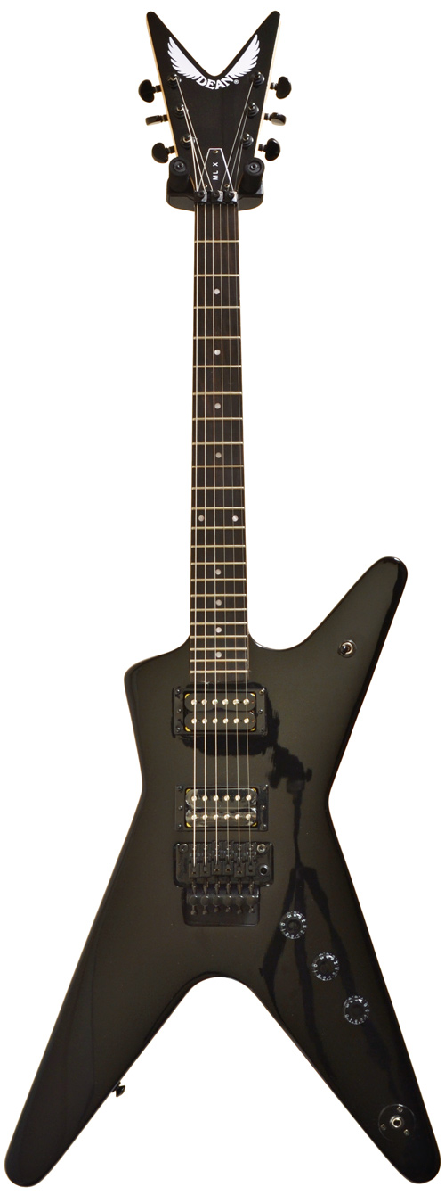 Dean DGK MLXF Floyd Rose Classic Black