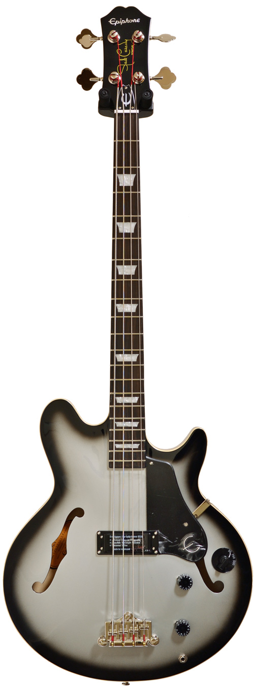 Epiphone Limited Edition Jack Casady Bass Silver Burst