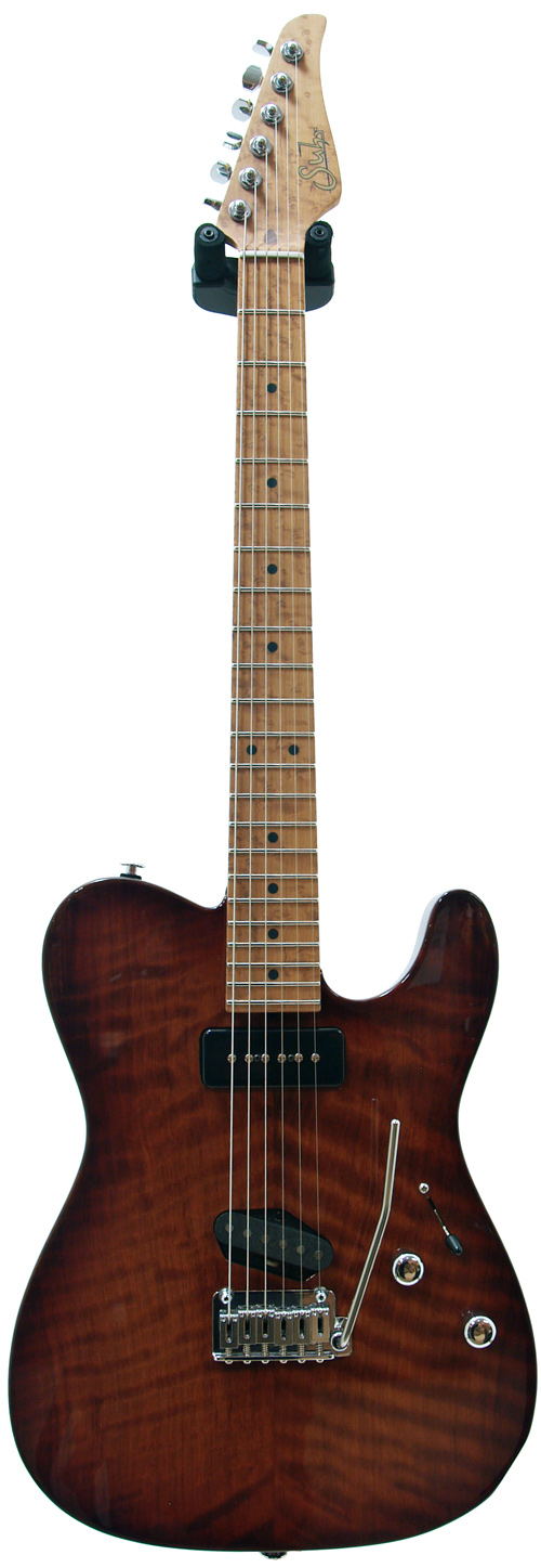 Suhr Guitar Guitar Select #3 Classic T Alder/Redwood Museum Grade Birdseye MN #15391