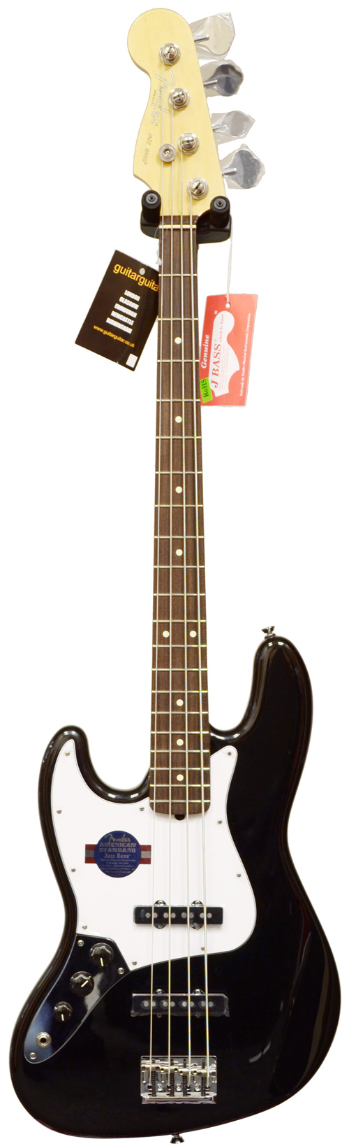 Fender American Standard Jazz Bass LH RW Black (2011)