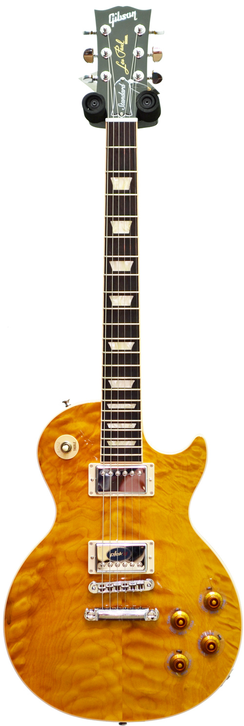 Gibson Les Paul Standard Premium Quilt (2013) Trans Amber