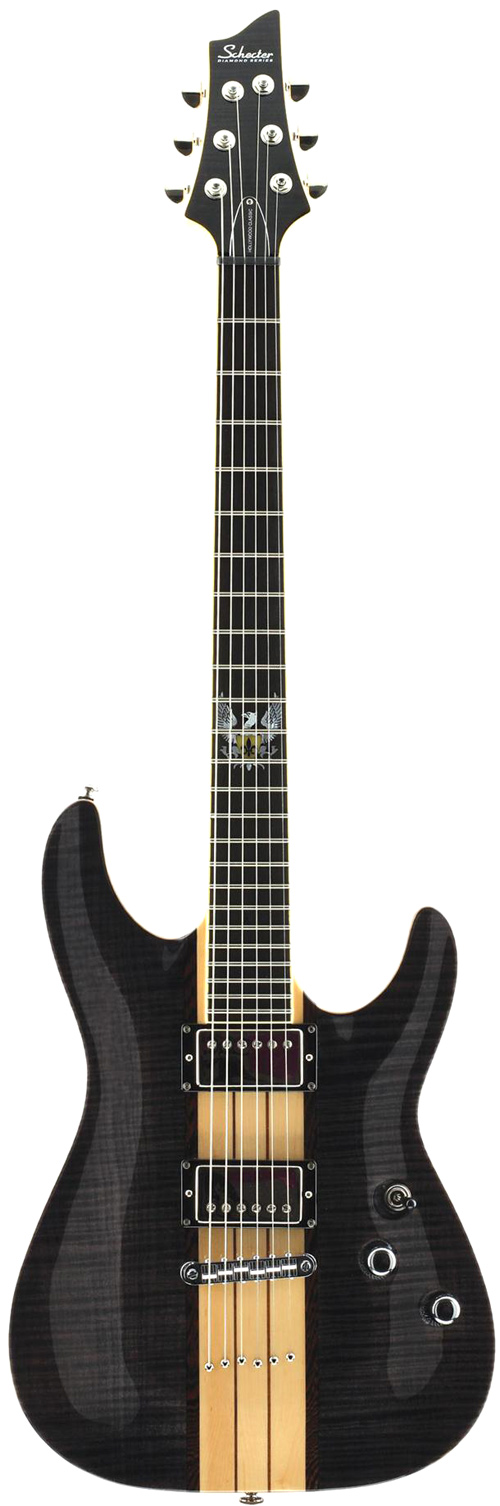 Schecter Hollywood Classic See Thru Black