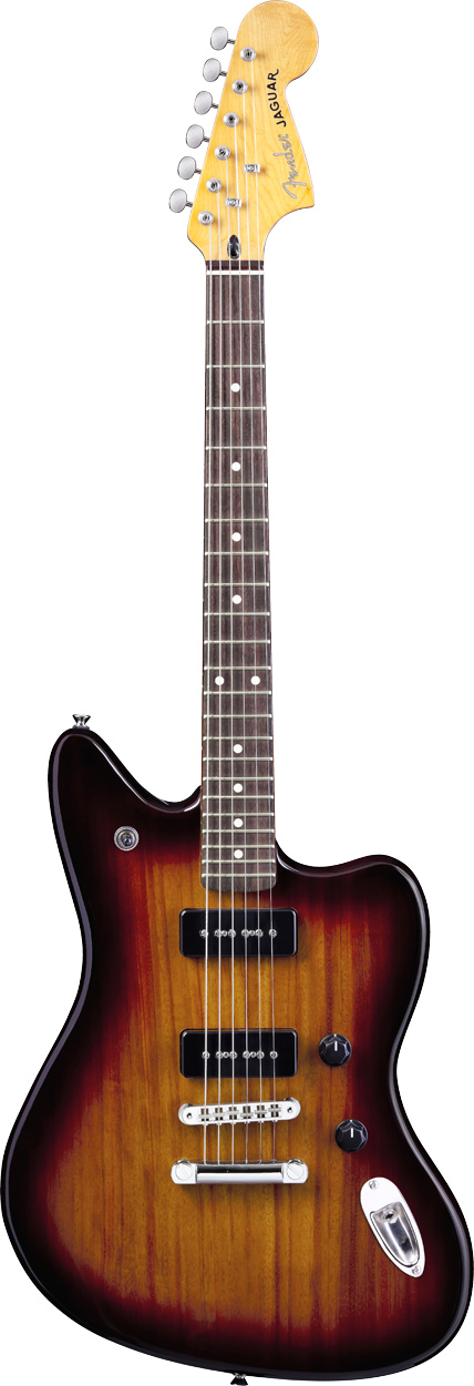 Fender Modern Player Jaguar RW 2 Color Chocolate Burst