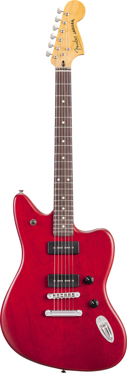 Fender Modern Player Jaguar RW Red Trans