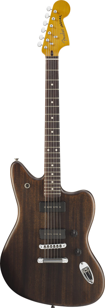Fender Modern Player Jaguar RW Black Trans