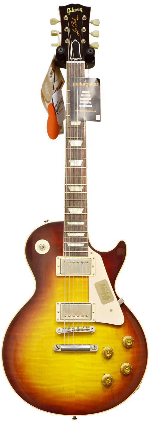 Gibson Custom Shop 1958 LPR8 Les Paul Lightly Figured VOS Bourbonburst  #821267