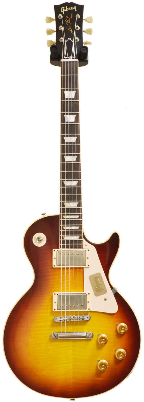 Gibson Custom Shop 1958 LPR8 Les Paul Lightly Figured VOS Bourbonburst #821289