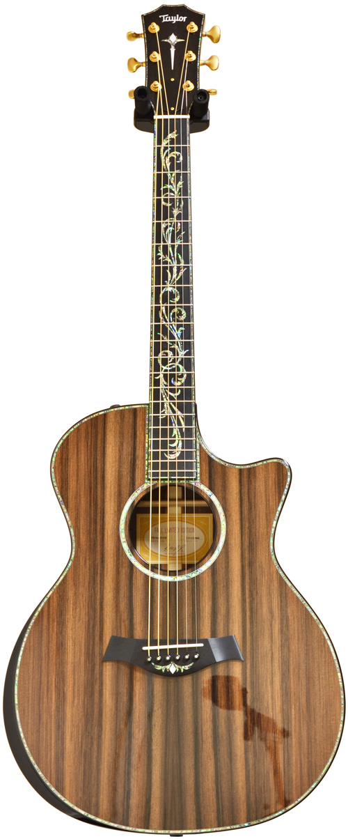 Taylor Fall Limited 2012 Presentation Series PS14CE-FLTD Macassar Ebony Back and Sides Sinker Redwood Top #1111132060
