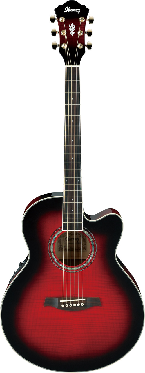 Ibanez AEL20E-TRS Trans Red Sunburst