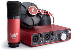 Focusrite Scarlett Studio Recording Package