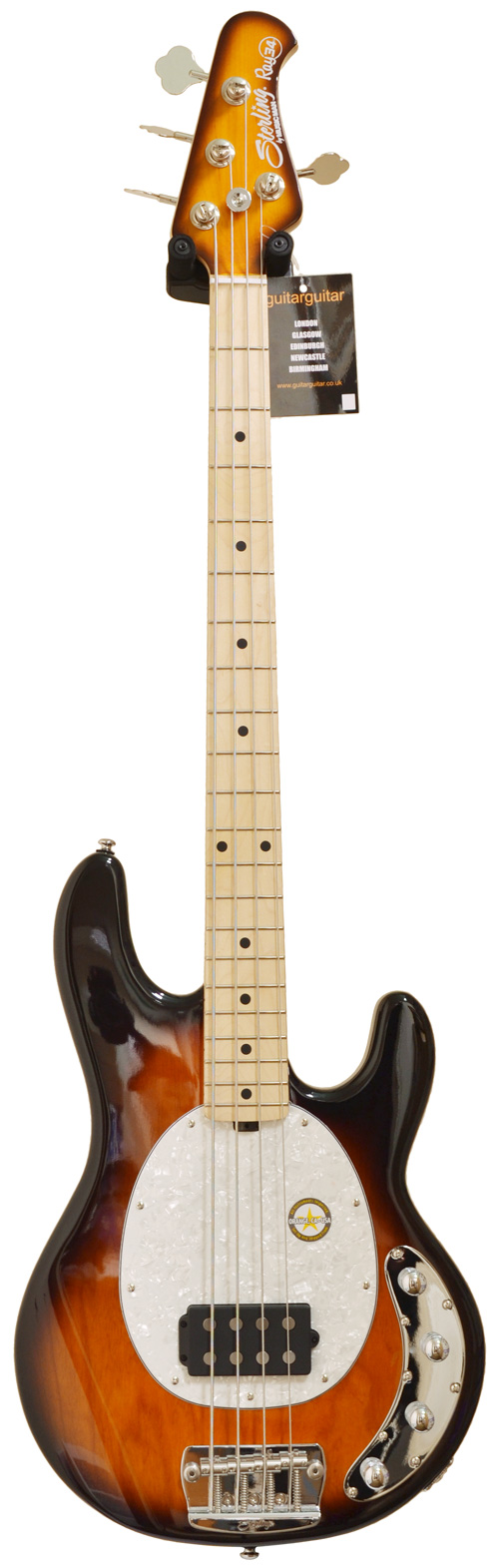 Music Man Sterling Ray 34 TBS Tobacco Sunburst