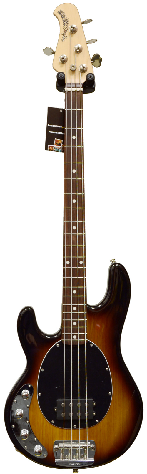 Music Man Stingray 5 3EQ RN LH Vintage Sunburst - Black PG