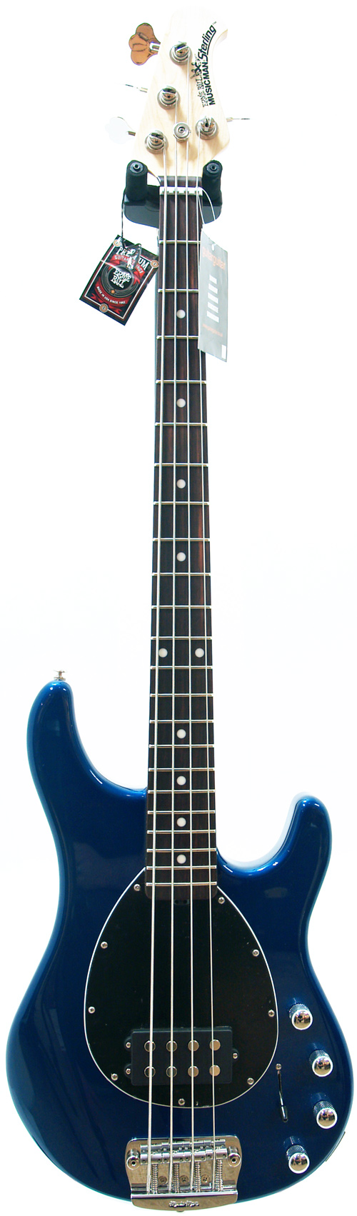 Music Man Sterling 4 RN Blue Pearl - Black PG