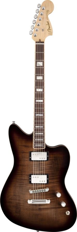 Fender Select Jazzmaster Carved Maple Top HH RW Twilight Burst (2013)