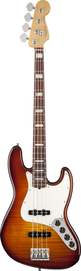 Fender Select Jazz Bass RW Tobacco Sunburst (2013)