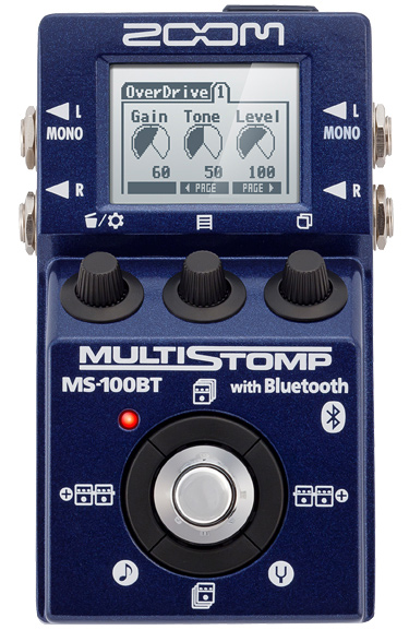 Zoom MS-100BT Multistomp with Bluetooth | guitarguitar