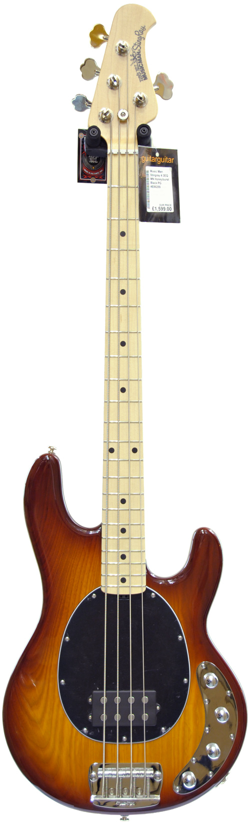 Music Man Stingray 4 3EQ MN Honeyburst Black PG