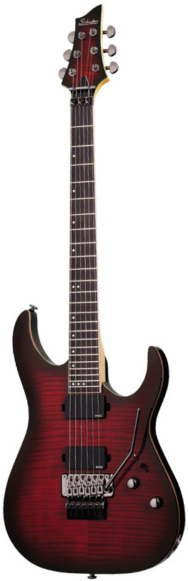 Schecter Banshee FR Active Crimson Red Burst (2013)