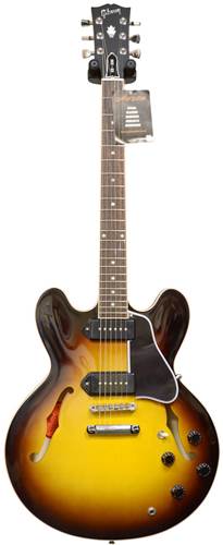 Gibson ES-335 Satin/Gloss Top Vintage Sunburst with P90 Coil Taps