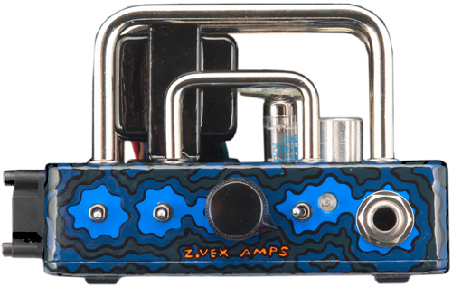 ZVEX Custom Paint Nano Head Amplifier 'Blue Swirl' 1771