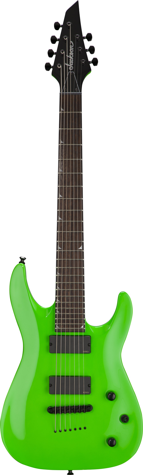 Jackson SLATTXMG3-7 Soloist 7 String RW Slime Green
