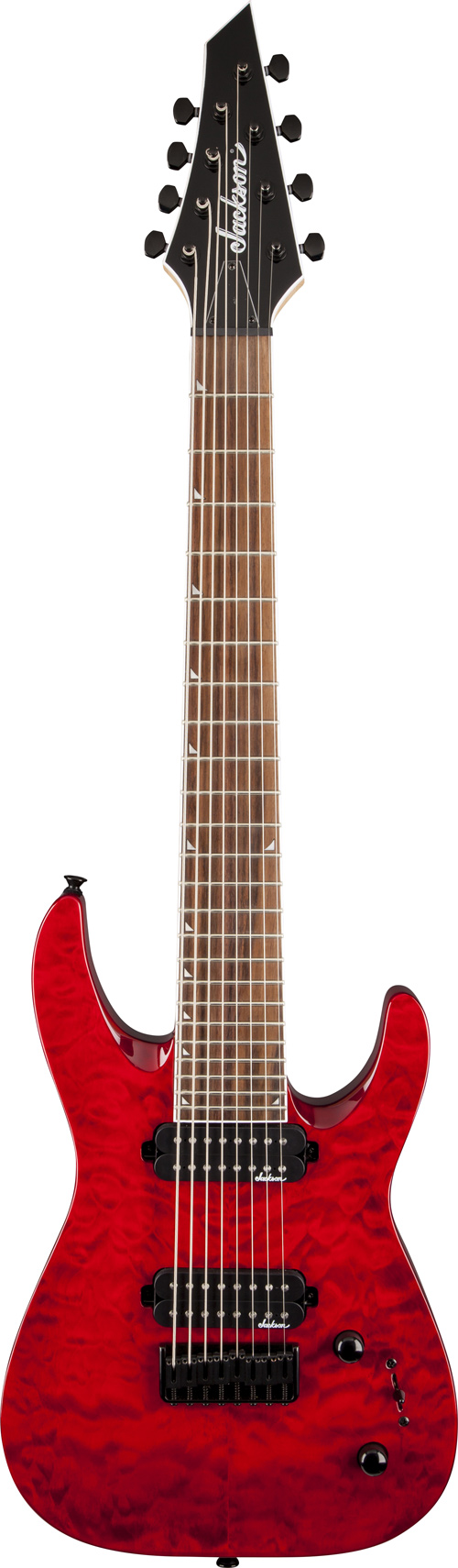 Jackson JS32-8Q Dinky 8 String RW Trans Red