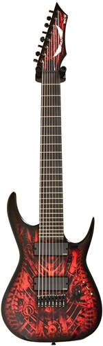 Dean RC8 Rusty Cooley Signature Xenocide Graphic (Pre-Owned)